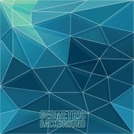 Abstract Geometric Triangle Background Vector