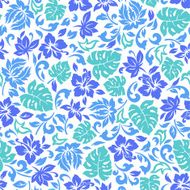 leaf Hibiscus pattern N3