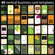 Business Card Set N25