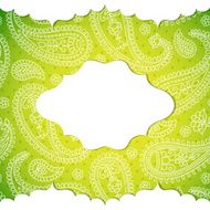 Frame in the Indian style N20