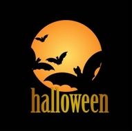 Happy Halloween message design background N2