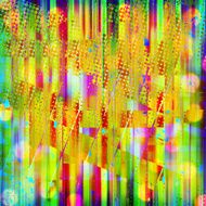 Abstract colorful and gold background