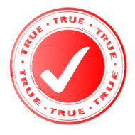 True stamp