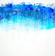 watercolor stain