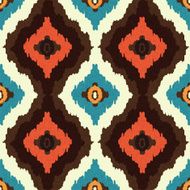 Abstract oriental tribal art ethnic seamless pattern N2