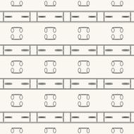 Seamless pattern stylish background N272