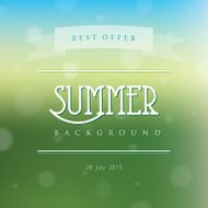 Creative abstract vector natural background