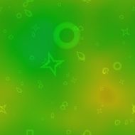 Green abstract shaped seamless background