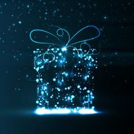Circuit board background christmas gift N2