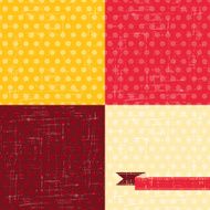 Seamless abstract retro pattern Stylish grunge background N5