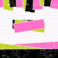 Torn scratch paper vintage bacground Vector texture