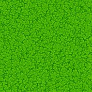 Seamless green leaves Vector illustration