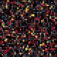 Colorful dots background