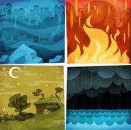Earth Air Fire Water
