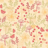 Summer berries seamless pattern background N2