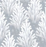 frozen Christmas tree seamless