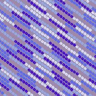 Abstract speckled lines pattern Diagonal bead stripes Seamless vector