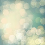 Vintage bokeh background vector illustration