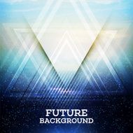 Abstract triangle future vector background N4