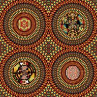 ancient pattern Vector illustration N16
