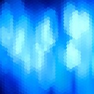 Blue abstract mosaic background