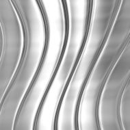 Metal silver striped pattern