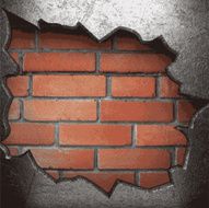 metal and brick background N2