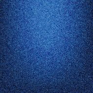 Blue Denim Texture Background Vector Illustration