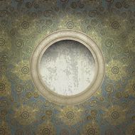 vintage background with golden pattern N2