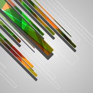 Abstract futuristic geometric shapes N70