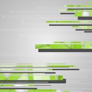 Abstract futuristic geometric shapes N71