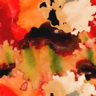 Watercolor Seamless Vector Background N2