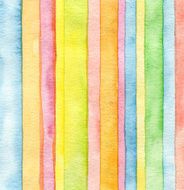Abstract strip watercolor painted background N4