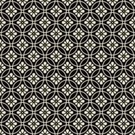 Black and White Floral Pattern N9