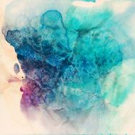 Vintage abstract hand drawn watercolor background