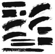 Vector Ink Stroke Set N6