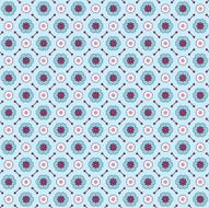 Blue and pale seamless geometrical pattern