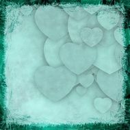 Blue grunge background Abstract vintage texture with frame and N19