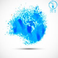 Vector illustration EPS10 Colorful watercolor splashes N2