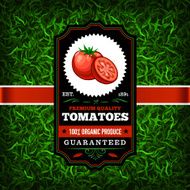 F&amp;B Labels - Tomatoes N2