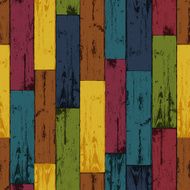 Colorful wooden background Vector EPS10
