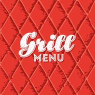 Grill Menu Seamless Background