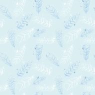 Seamless ethnic pattern with feathers N9