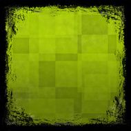 Green grunge background Abstract vintage texture with frame and N11