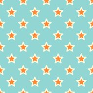 Retro Texture with Stars