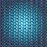 Realistic hexagonal grid background N3