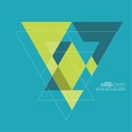 Abstract background with triangles N21