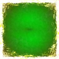 Green grunge background Abstract vintage texture with frame and N13