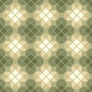 Vector geometric floral background ornamental abstract seamless
