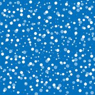 White snow abstract